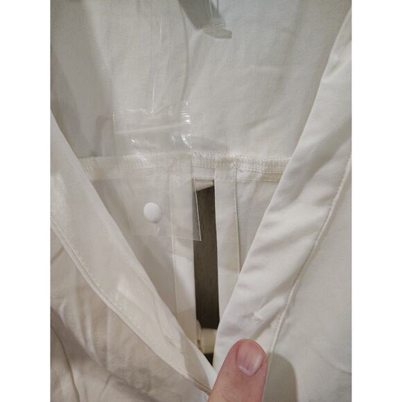 MILK & HONEY Ivory cap sleeve with ruffles blouse top Size S Feminine - Picture 3 of 10